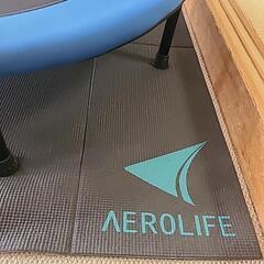 【引取限定】トランポリン　AEROLIFE　取扱い説明書付の画像