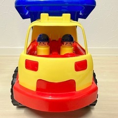 レゴ　メガブロック　ダンプカーの画像