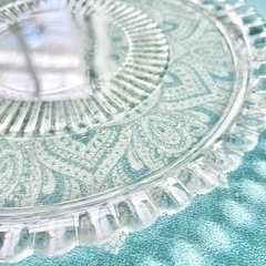 昭和レトロ　大皿　32.5センチ　フルーツ皿　デザート　おもてなし　パーティーの画像