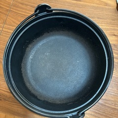 鉄鋳物　鍋　直径24センチの画像