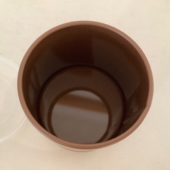 空缶　スヌーピー　SNOOPY 茶葉　保管容器　ブラウン　小物入れ　ケースの画像