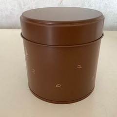 空缶　スヌーピー　SNOOPY 茶葉　保管容器　ブラウン　小物入れ　ケースの画像