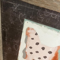 ボストンテリア、フレンチブルドッグ、デザイン絵画　45000で購入しましたの画像