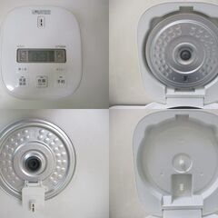 G∀184 炊飯器 タイガー魔法瓶 マイコンジャー炊飯器 炊きたて JBS-A055 0.54L 3合炊き 2023年製 中古品 検：TIGER 低温調理 遠赤黒特厚釜の画像