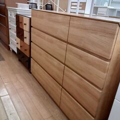 ★ジモティ割あり★ ニトリ ローチェスト ナチュラル H92×D...
