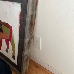 ボストンテリア、フレンチブルドッグ、デザイン絵画　45000で購入しましたの画像