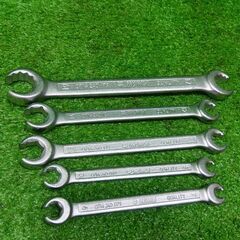 ZEBRA フレアナットレンチ 5本セット【船橋馬込店】【店頭取引限定】【中古】IT2KS6H46C86の画像