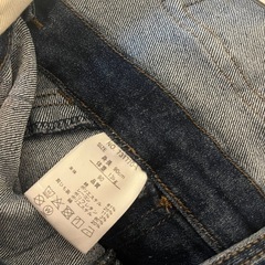 デニム オーバーオール   90cmの画像