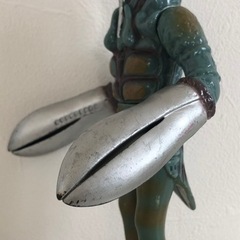 M【中古品】BANDAI バンダイ ウルトラ怪獣シリーズ 01 バルタン星人 ソフビ人形 フィギュアの画像