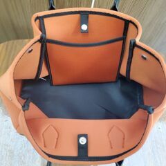 GUSCIO　グッシオ　トートバッグ　オレンジの画像
