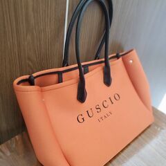 GUSCIO　グッシオ　トートバッグ　オレンジの画像