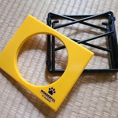 旅行に！折りたたみペット用食器の画像