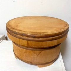 昭和レトロ　おひつ　飯台、セットの画像
