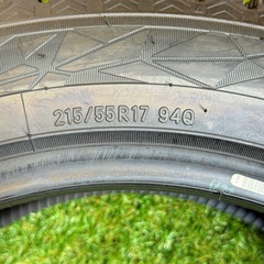 【セール】カムリ　クラウンなど　215/55R17 94Q 4本　交換工賃込み　トーヨー　GIZ2の画像