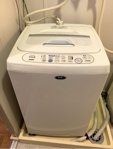 TOSHIBA 東芝 全自動電気洗濯機 乾燥機能付 5kg (YK) 千早の生活