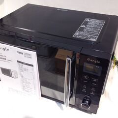 高●2347●2024年モデル 電子レンジ / レトロデザイン / ブラック 家電 1人暮らしの画像