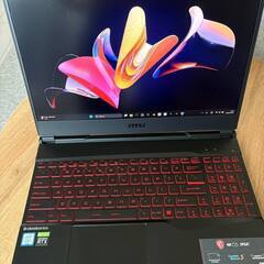 MSI GL65 9SE ゲーミングノートパソコン i7/RTX...