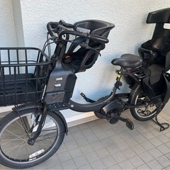 電動自転車　子供二人乗せ