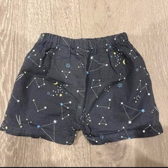 星柄　甚平　80 七夕　星座柄　夏祭り　浴衣の画像
