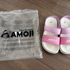 ⭐︎新品⭐︎AMOJI  キッズサンダル　19cm　水陸両用　の画像