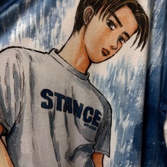 頭文字D  Tシャツ　藤原拓海の画像