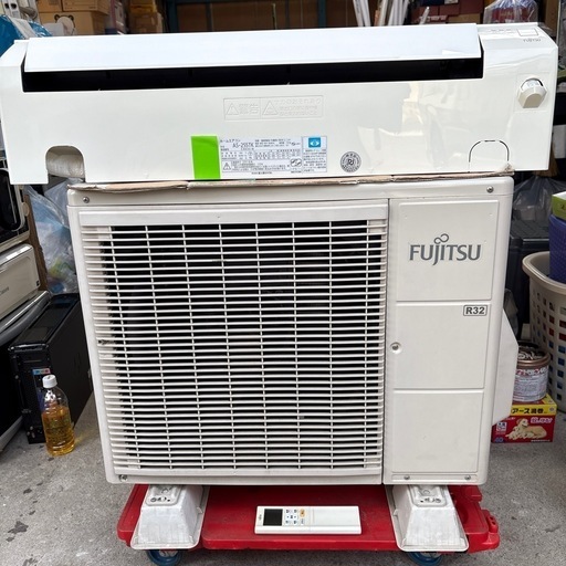 【お取引先確定】FUJITSU エアコン AS-255TK 2016年製 主に8畳用　中古品