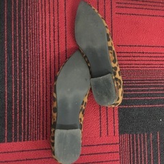 ‼️お値打ち価格‼️　レディース パンプス Sサイズ ヒョウ柄 ブラウン系の画像