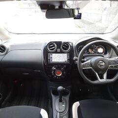 車検満タン 令和2年式 ノート 後期 レーダークルーズ エマージェンシーブレーキ ナビ フルセグTV Bluetooth バックモニター インテリキー ETCの画像