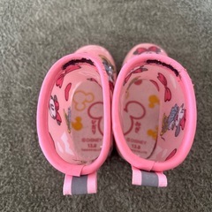 ミニーちゃん　レインブーツ　長靴 13センチの画像