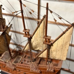 7月中に取りに来れる方、値下げ‼︎帆船模型の画像