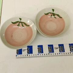 0704-133 トマトお皿2枚セット
