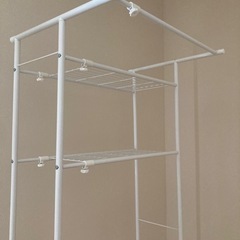 決定　IKEA 洗濯機収納　ランドリーラックの画像