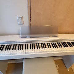 値下げ【美品】CASIO電子ピアノ　privia保証1年未満　PX-770の画像