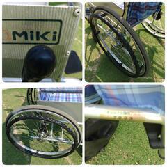 アルミ　車椅子　MIKIの画像