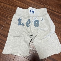 Lee キッズ グレーハーフパンツ 90の画像