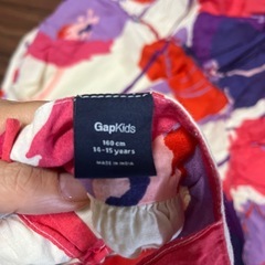 GAP花柄ワンピース160の画像