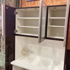 【愛品館 市原店】ニトリ｜3枚扉キッチンボードの画像