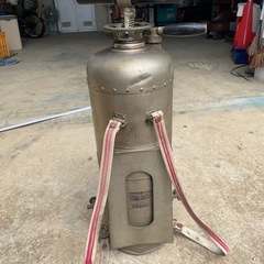 昭和レトロ　サカウチ式全自動噴霧機の画像