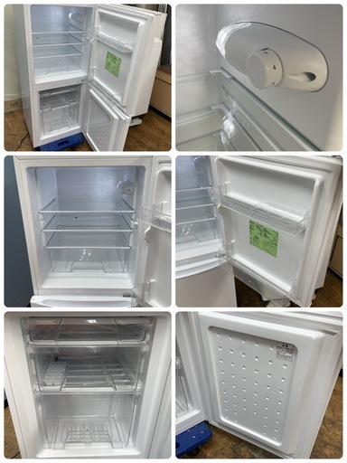 R234 ☀️ 新生活応援！ 生活家電2点セット アイリスオーヤマ 2ドア冷蔵庫（142L）+洗濯機（5.0kg）2021年製 ⭐動作確認済⭐クリーニング済