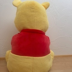 ほぼ新品！プーさん　big ぬいぐるみ　グランデ　クレーンゲームの画像