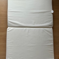 【美品】オーガニックコットン　ミニベビー布団セットの画像