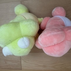 きょうりゅう　ぬいぐるみ　2こセットの画像
