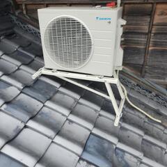 エアコンの取付けの画像