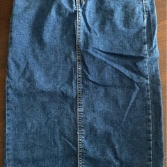 スリットジーンズスカート