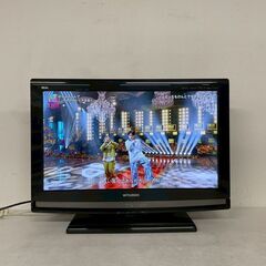 【MITSUBISHI】三菱 液晶カラーテレビ LCD-26MX55 26インチ リモコン付 動作確認済 REAL オートターン付 液晶テレビ 生活家電 Y1797の画像