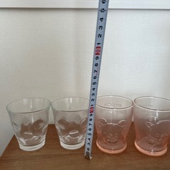 未使用品グラス4点セットの画像