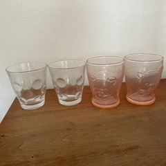 未使用品グラス4点セット