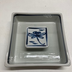 I 2507-130 たち吉 とんぼ 灰皿 中古美品の画像