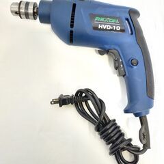 △ REXON レクソン 変速振動ドリル HVD-10 2001年製 動作テスト正逆転のみOK 動作良好の画像