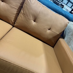 大人気！！　2人掛けソファ　レザー系　インテリア家具　おしゃれ
の画像